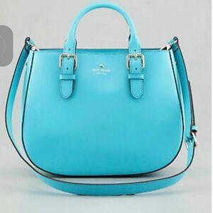 Kate Spade Charlette Street Sylvie Iceburg Blue Handbag